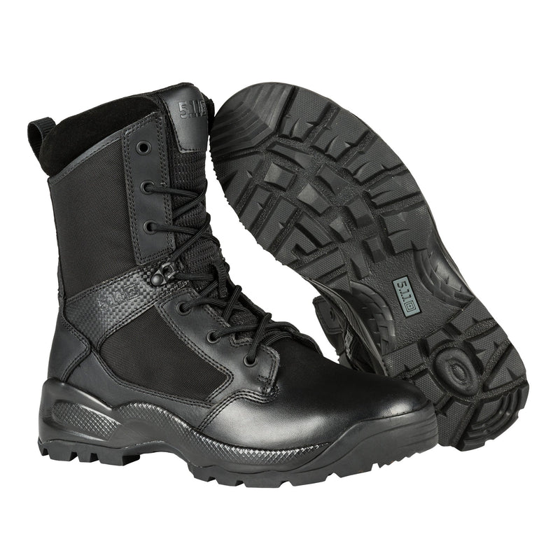 12391-019 BOTA TACTICA ATAC 2.0 8" CON CIERRE NEGRA MARCA 5.11 TACTICAL