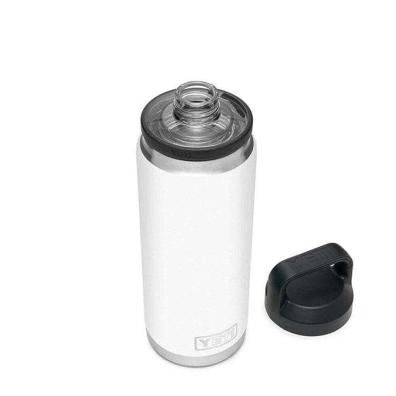 21071504098 TERMO RAMBLER 26oz CHUG CAP BLANCO MARCA YETI