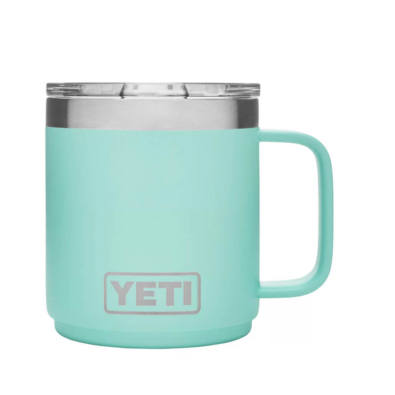 21071502812 TAZA RAMBLER 10oz STACKABLE MUG TAPA MAGNETICA SEAFOAM MARCA YETI