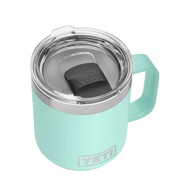 21071502812 TAZA RAMBLER 10oz STACKABLE MUG TAPA MAGNETICA SEAFOAM MARCA YETI