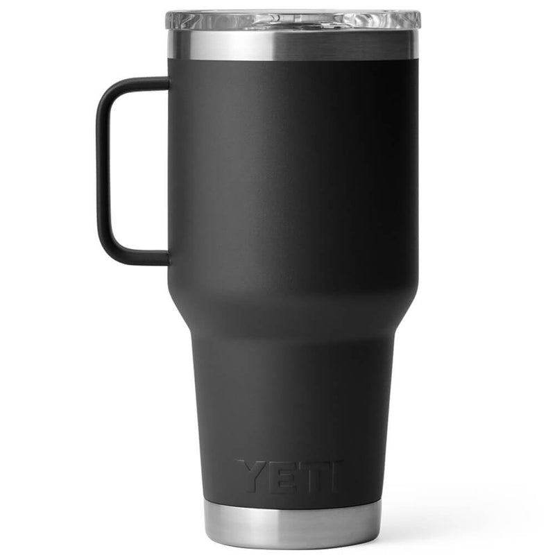 21071502290 TAZA RAMBLER 30oz TRAVEL MUG CON TAPA STRONGHOLD NEGRA MARCA YETI