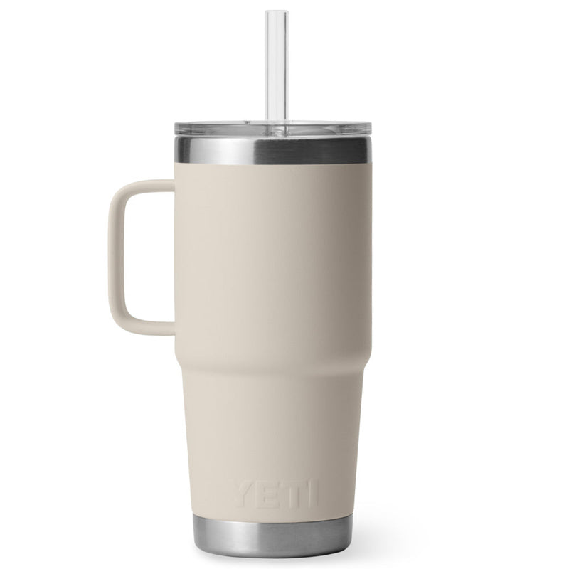 21071503600 TERMO RAMBLER 25oz STRAW MUG CAPE TAUPE MARCA YETI