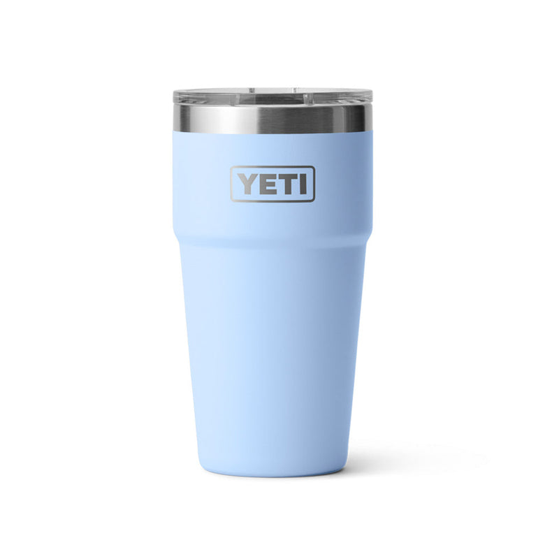 21071504642 TERMO RAMBLER 20oz STACKABLE CUP TAPA MAGNETICA BIG SKY BLUE MARCA YETI