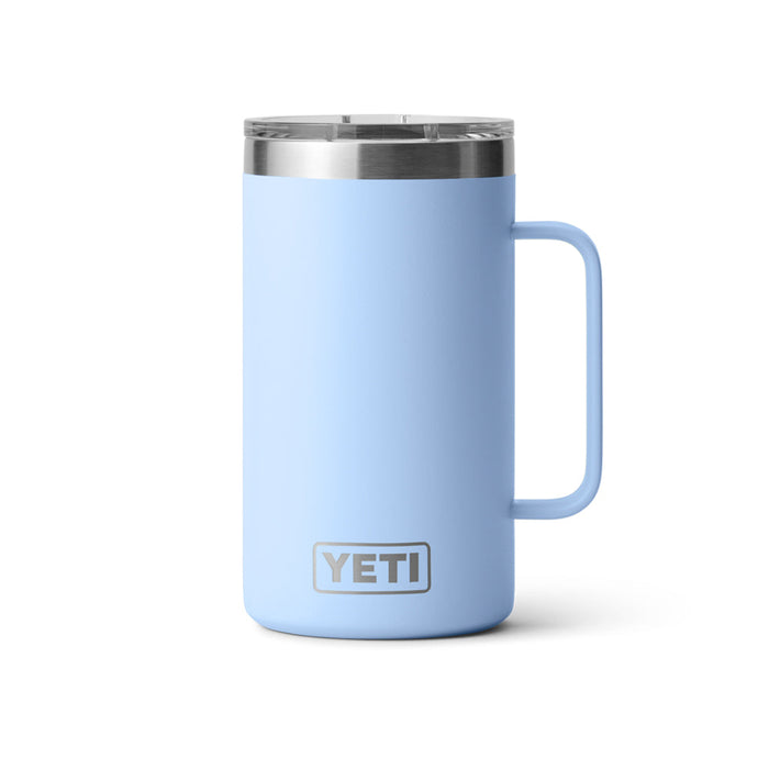 21071504646 TAZA RAMBLER 24oz MUG TAPA MAGNETICA BIG SKY BLUE MARCA YETI