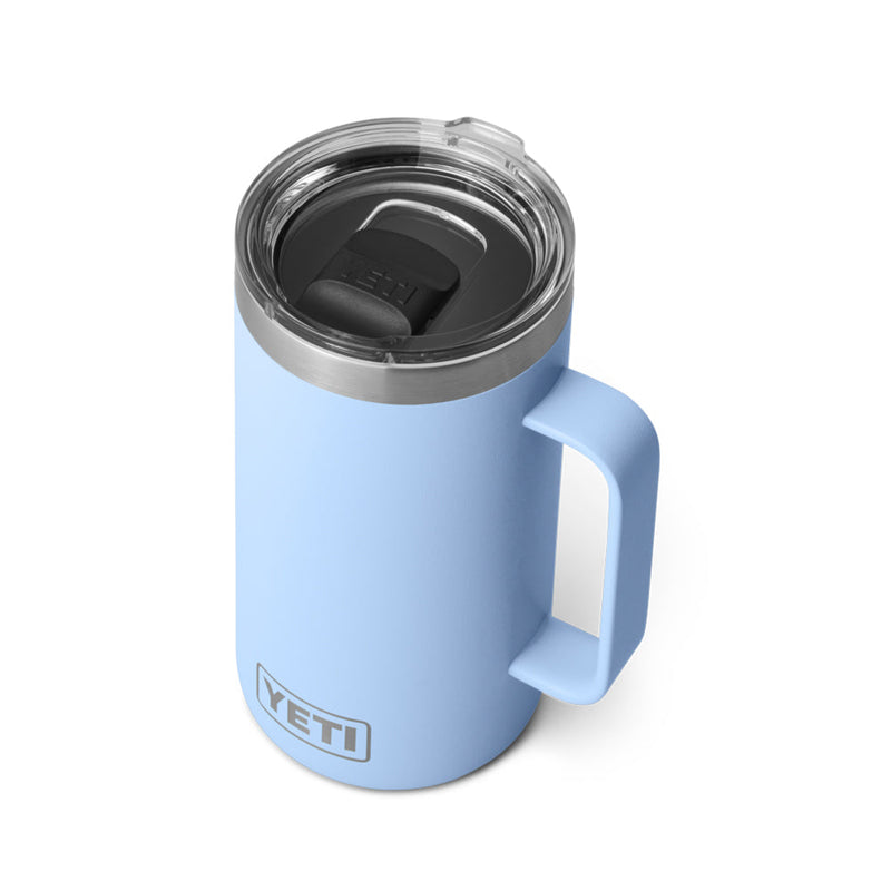 21071504646 TAZA RAMBLER 24oz MUG TAPA MAGNETICA BIG SKY BLUE MARCA YETI