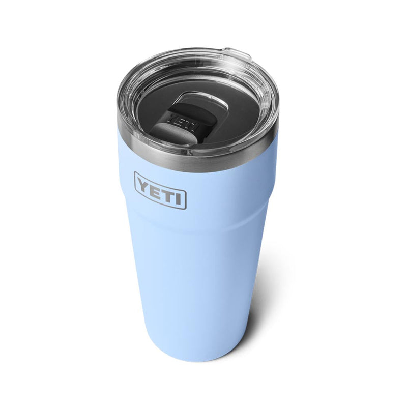 21071504652 TERMO RAMBLER 30oz STACKABLE CUP TAPA MAGNETICA BIG SKY BLUE MARCA YETI