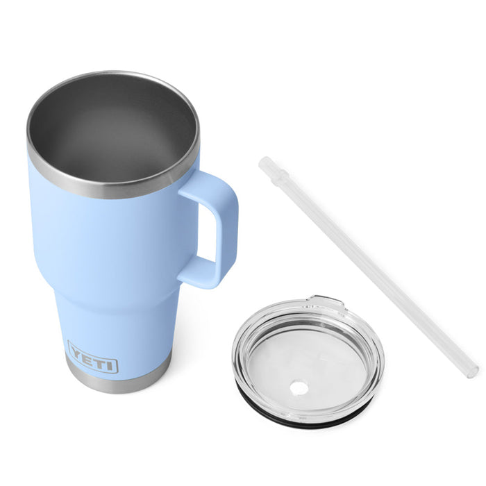 21071504655 TERMO RAMBLER 35oz STRAW MUG BIG SKY BLUE MARCA YETI