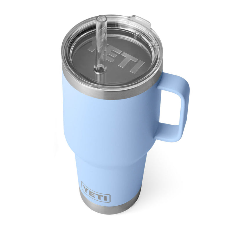 21071504655 TERMO RAMBLER 35oz STRAW MUG BIG SKY BLUE MARCA YETI