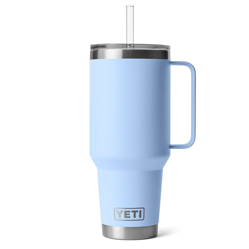 21071504659 TERMO RAMBLER 42oz STRAW MUG BIG SKY BLUE MARCA YETI
