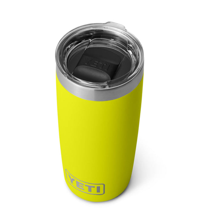 21071504701 TERMO RAMBLER 10oz FIREFLY YELLOW MARCA YETI