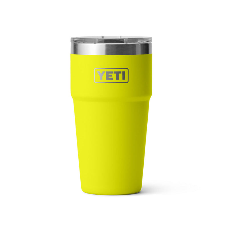 21071504711 TERMO RAMBLER 20oz STACKABLE CUP TAPA MAGNETICA FIREFLY YELLOW MARCA YETI