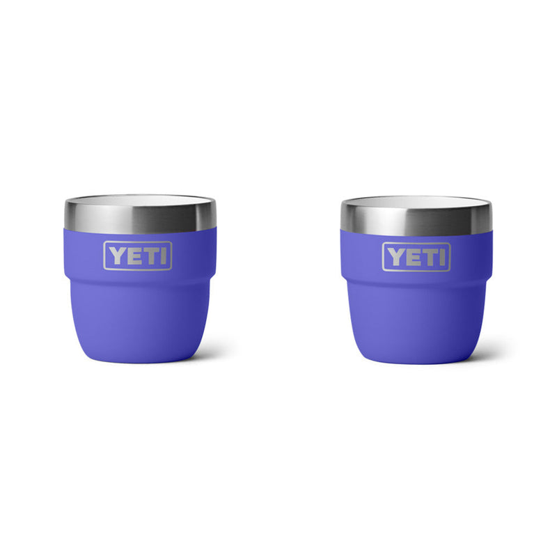 21071504795 TAZA RAMBLER 4oz STACKABLE 2 PIEZAS ULTRAMARINE VIOLET MARCA YETI