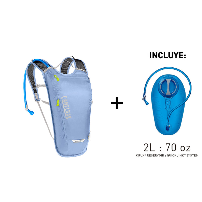 2404403000P MOCHILA DE HIDRATACION CLASSIC LIGHT 70oz SERENITY BLUE MARCA CAMELBAK