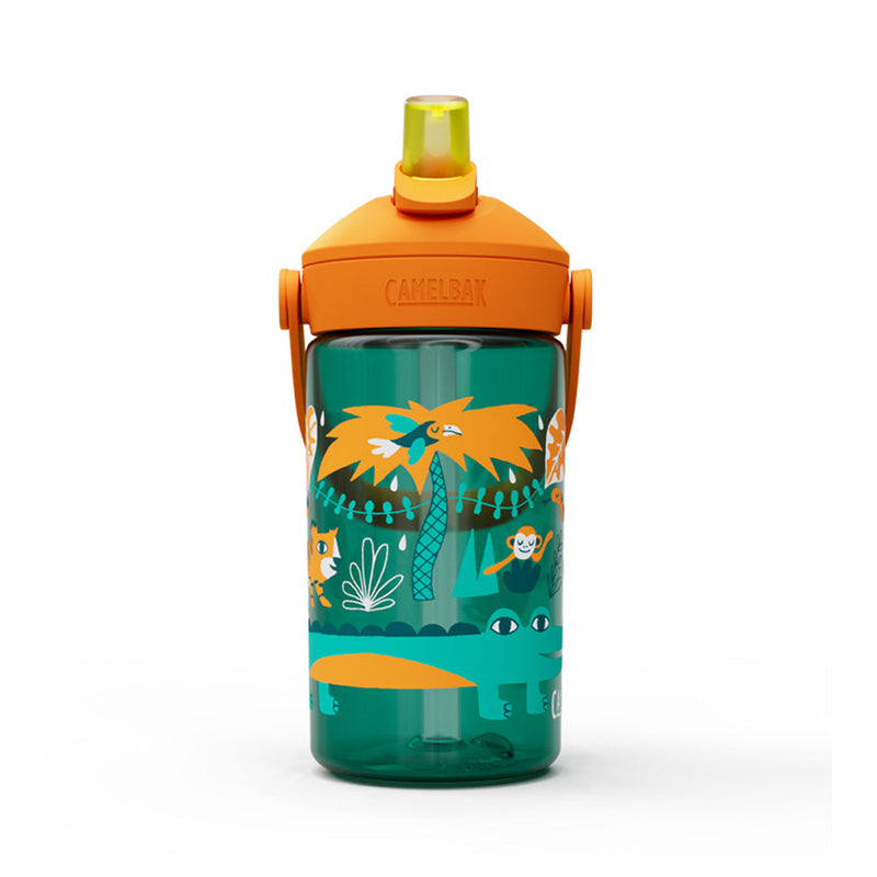 2860304041 BOTELLA THRIVE FLIP STRAW KIDS TRITAN 400ml JUNGLE ANIMALS MARCA CAMELBAK