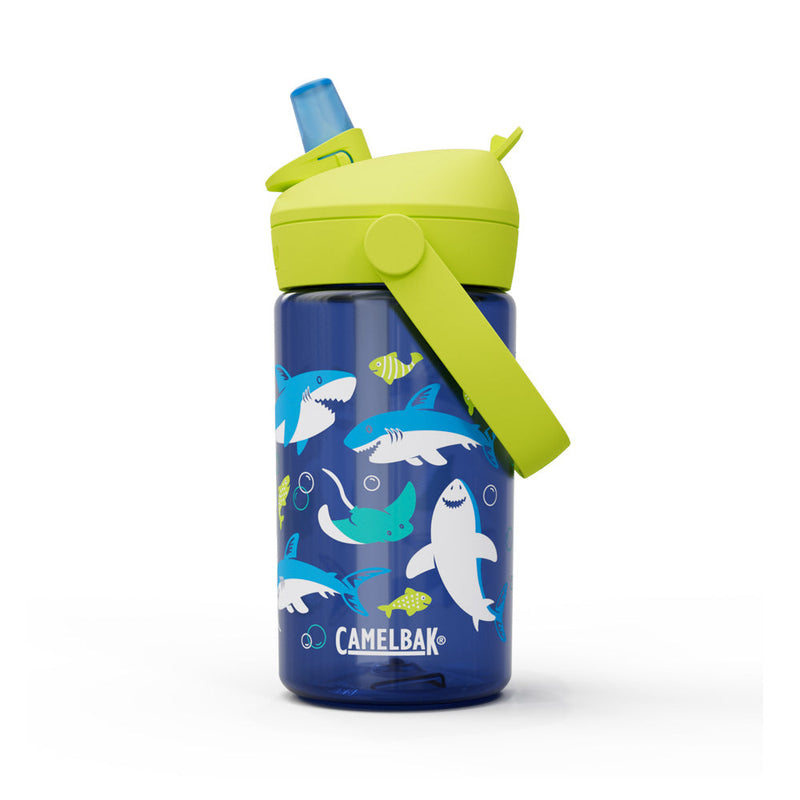 2860403041 BOTELLA THRIVE FLIP STRAW KIDS TRITAN 400ml SHARKS AND RAYS MARCA CAMELBAK