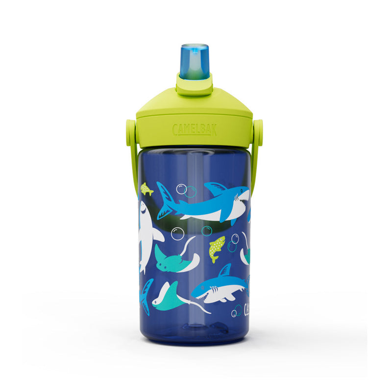 2860403041 BOTELLA THRIVE FLIP STRAW KIDS TRITAN 400ml SHARKS AND RAYS MARCA CAMELBAK