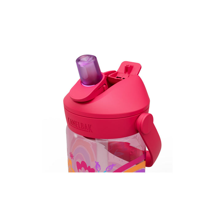 2860601041 BOTELLA THRIVE FLIP STRAW KIDS TRITAN 400ml RAINBOW FLORAL MARCA CAMELBAK