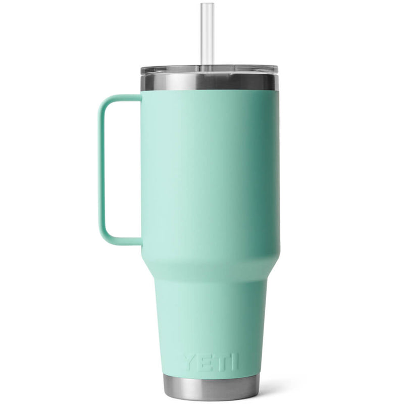 21071503837 TERMO RAMBLER 42oz STRAW MUG SEAFOAM MARCA YETI