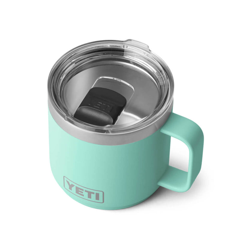 21071502807 TAZA RAMBLER 14oz MUG 2.0 TAPA MAGNETICA SEAFOAM MARCA YETI