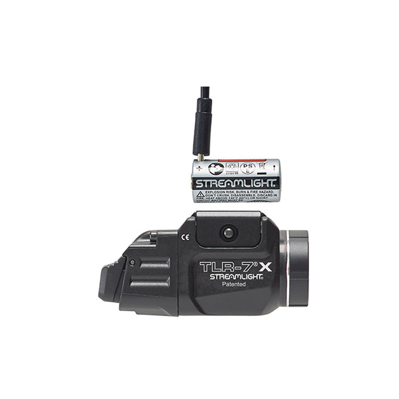 69455 LAMPARA PARA ARMA TLR-7 X RECARGABLE NEGRA MARCA STREAMLIGHT