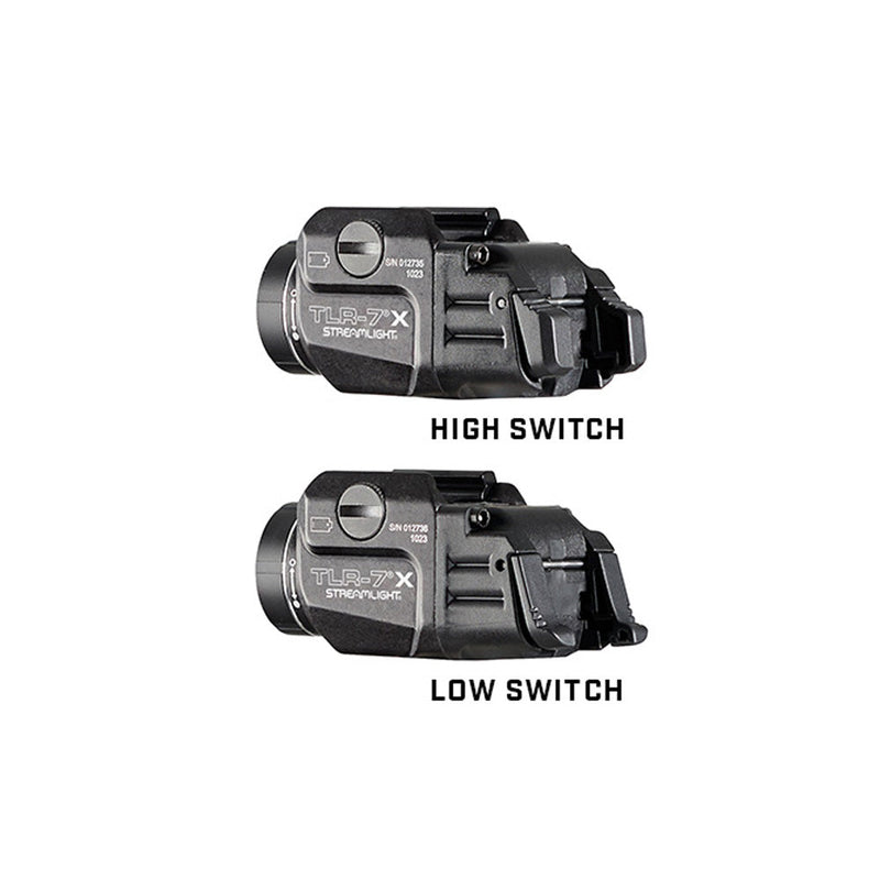 69455 LAMPARA PARA ARMA TLR-7 X RECARGABLE NEGRA MARCA STREAMLIGHT