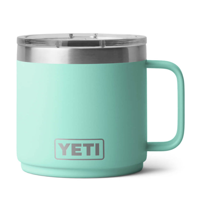 21071502807 TAZA RAMBLER 14oz MUG 2.0 TAPA MAGNETICA SEAFOAM MARCA YETI