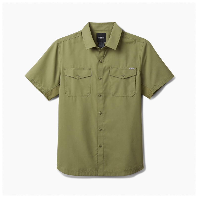 71208-1179 CAMISA MARKSMAN M/C COVERT GREEN MARCA 5.11 TACTICAL