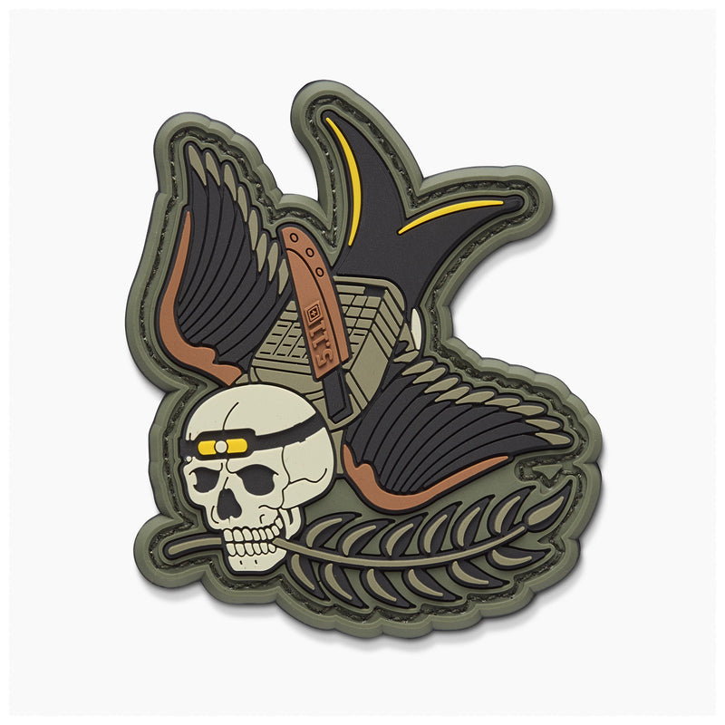 92666AFY-1179 PARCHE BROKEN SPARROW COVERT GREEN MARCA 5.11