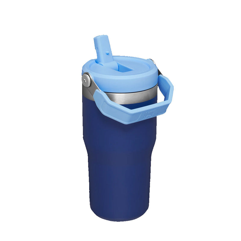 95724PT TERMO ICEFLOW FLIP STRAW 20oz LAPIS MARCA STANLEY