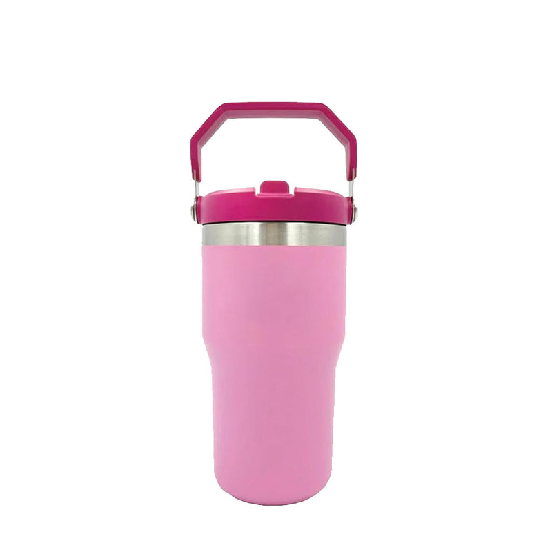 99183PT TERMO ICEFLOW FLIP STRAW 20oz PEONY MARCA STANLEY