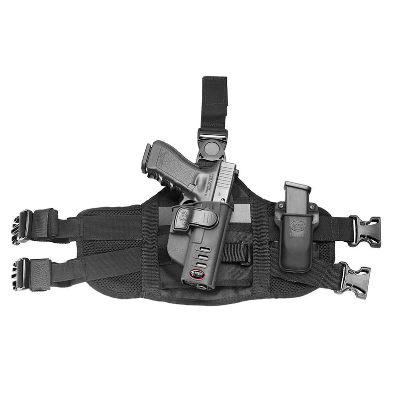 EXND2 UN. DE EXTENSION DE MUSLO FUNDAS PALETA/2 PORTA CARGADORES MARCA FOBUS