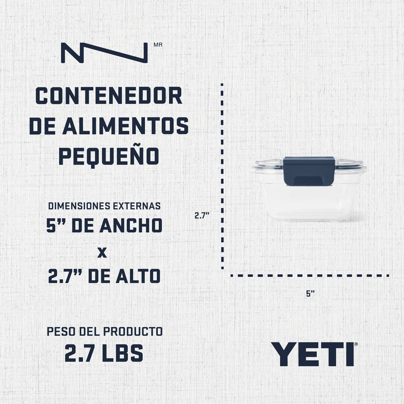 21071501833 CONTENEDOR DE ALIMENTOS PEQUEÑO MARINO MARCA YETI