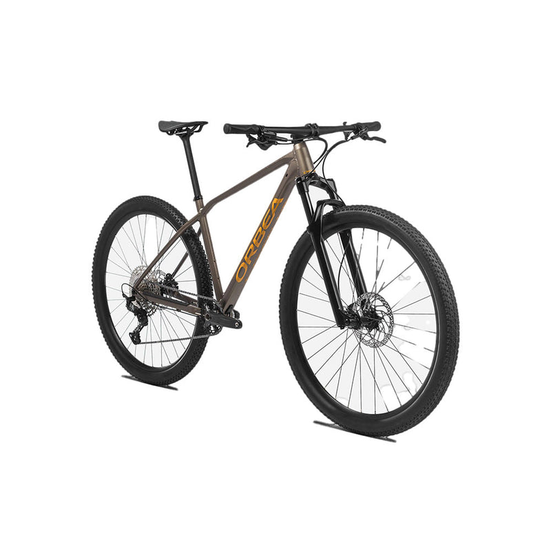 R21219N7 BICICLETA ALMA H30 2024 TAUPE BROWN (MATT) - MANGO (GLOSS) MARCA ORBEA  T. G