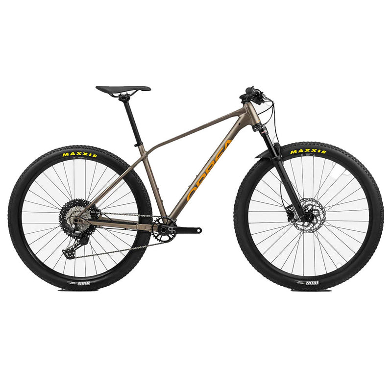 R21219N7 BICICLETA ALMA H30 2024 TAUPE BROWN (MATT) - MANGO (GLOSS) MARCA ORBEA  T. G