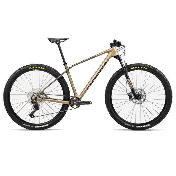 R21716MB BICICLETA ALMA M50 2024 BAOBAB BROWN - GREEN GOLD (MATT) MARCA ORBEA T. CH