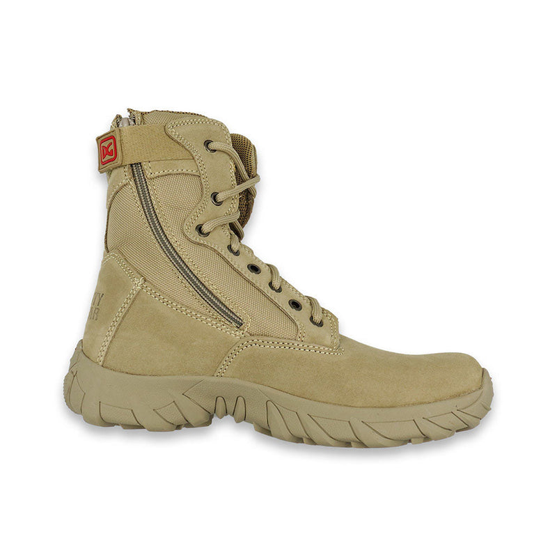 1563 BOTA TACTICA ELITE 8" TAN MARCA DUTY GEAR