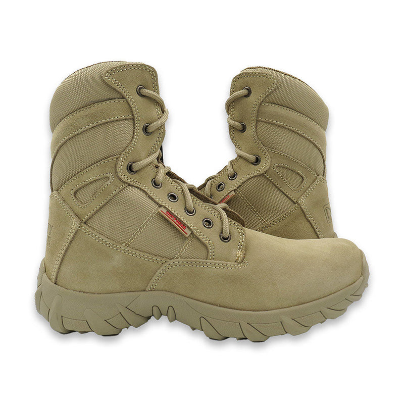 1563 BOTA TACTICA ELITE 8" TAN MARCA DUTY GEAR