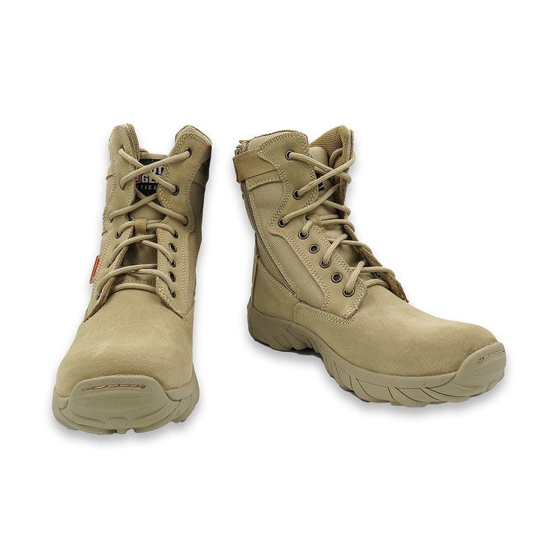 1563 BOTA TACTICA ELITE 8" TAN MARCA DUTY GEAR