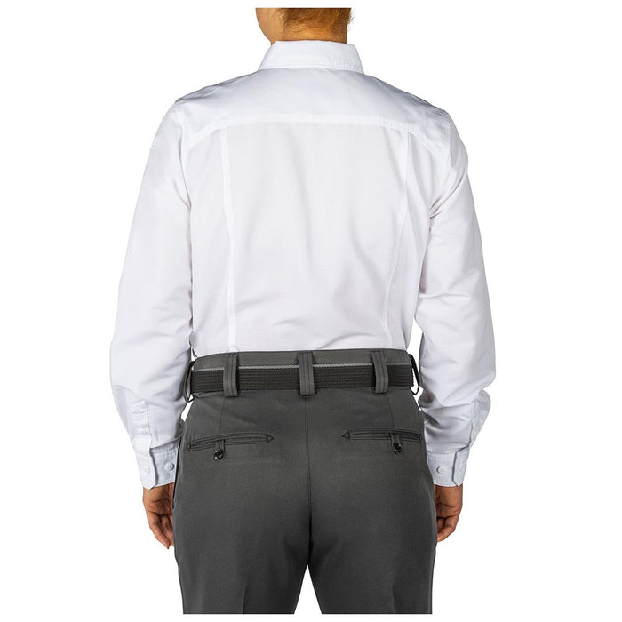 62388-992 CAMISA FAST TAC M/L PARA DAMA BLANCA MARCA 5.11