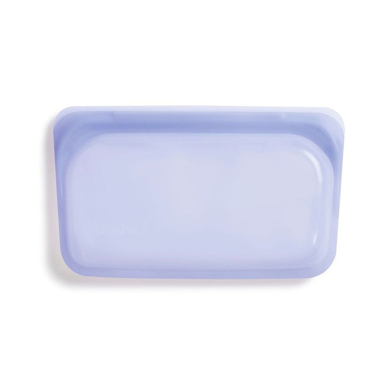 STMK38 BOLSA REUTILIZABLE DE SILICONA PARA SNACK RAINOW LAVENDER MARCA STASHER