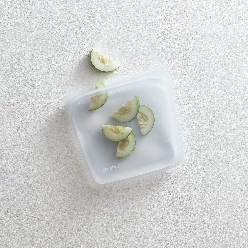 STSB00 BOLSA REUTILIZABLE DE SILICONA PARA SANDWICH CLEAR MARCA STASHER