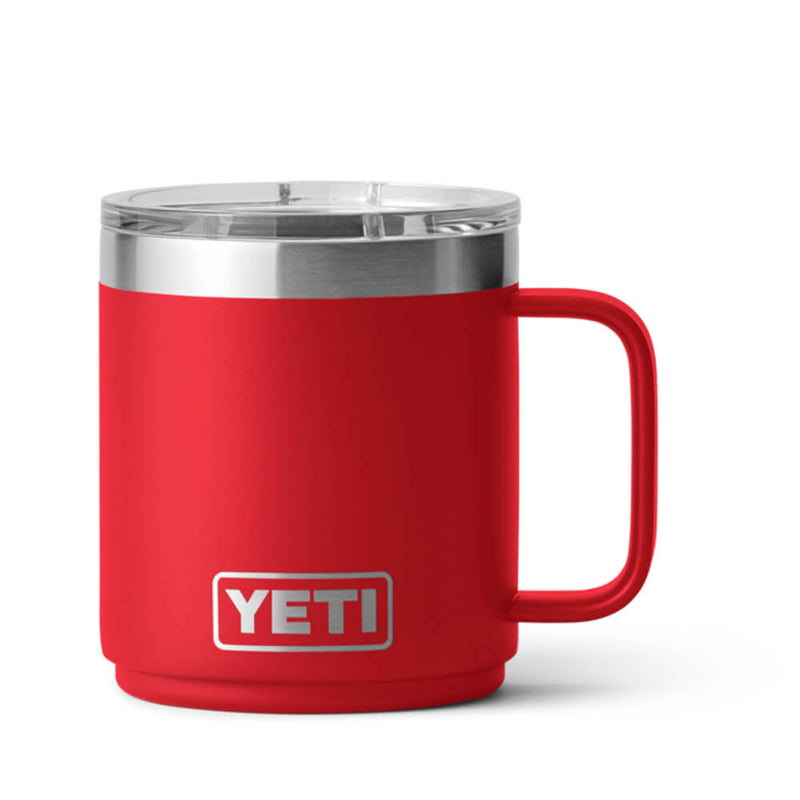21071503923 TAZA RAMBLER 10oz STACKABLE MUG TAPA MAGNETICA RESCUE RED MARCA YETI