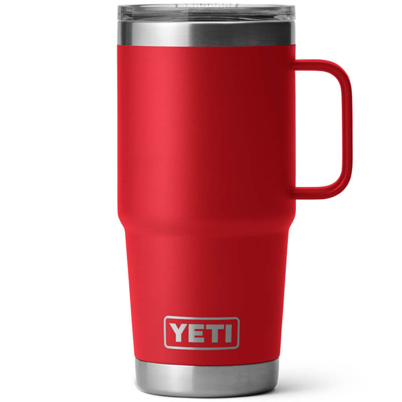 21071503878 TAZA RAMBLER 20oz TRAVEL MUG CON TAPA STRONGHOLD RESCUE RED MARCA YETI