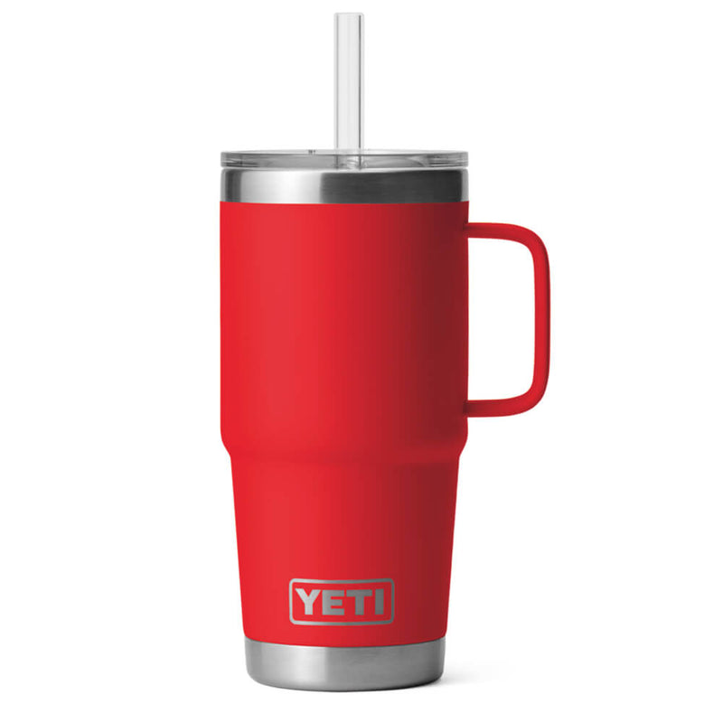 21071503926 TERMO RAMBLER 25oz STRAW MUG RESCUE RED MARCA YETI