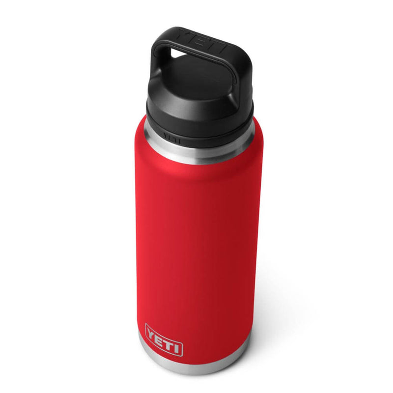 21071503925 TERMO RAMBLER 36oz CHUG CAP RESCUE RED