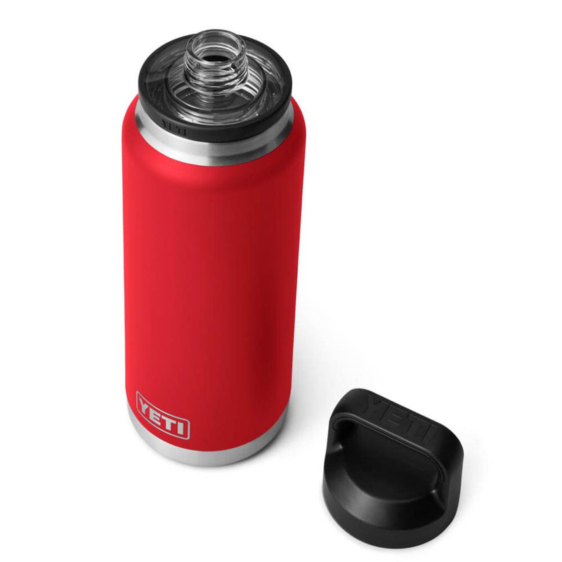 21071503925 TERMO RAMBLER 36oz CHUG CAP RESCUE RED