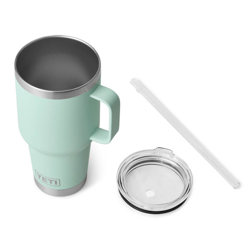 21071502254 TERMO RAMBLER 35oz STRAW MUG SEAFOAM MARCA YETI
