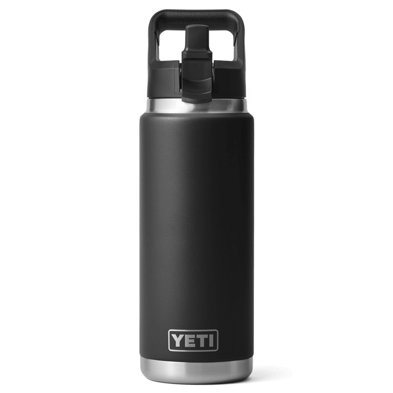 21071504106 TERMO RAMBLER 26oz STRAW BOTTLE NEGRO MARCA YETI