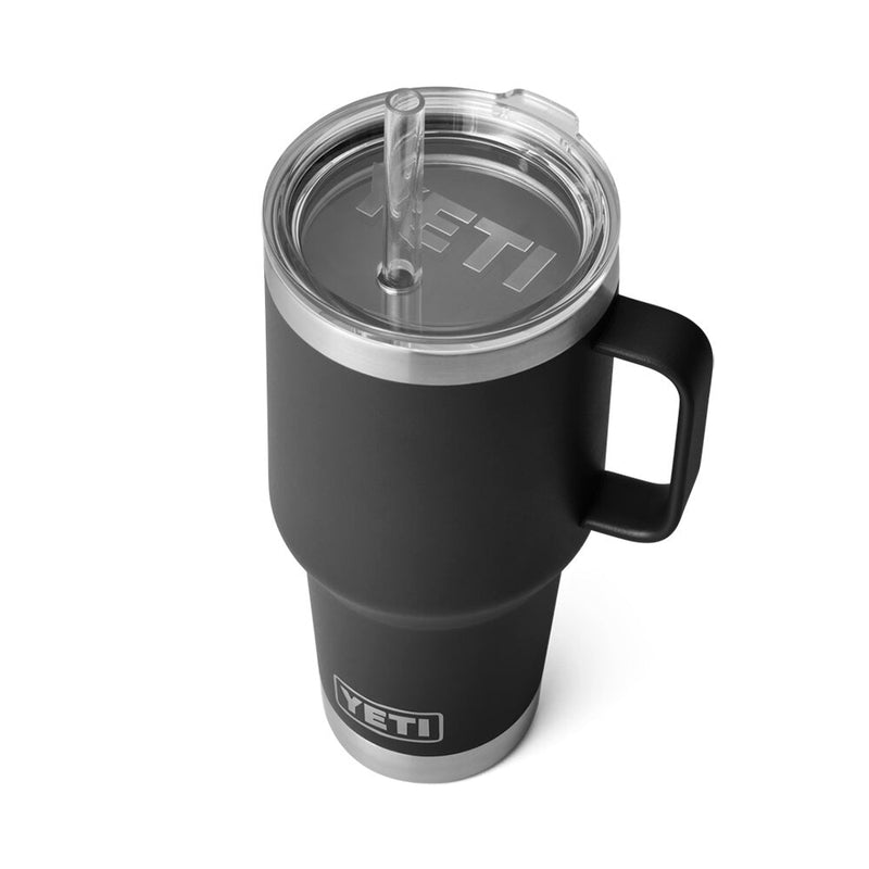 21071502250 TERMO RAMBLER 35oz STRAW MUG NEGRO MARCA YETI
