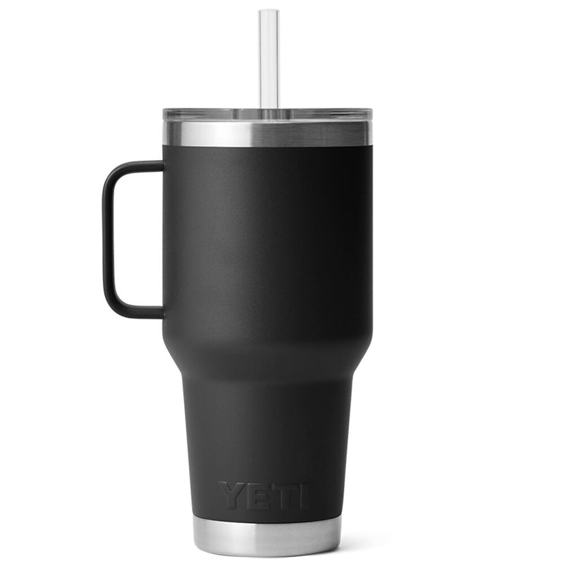 21071502250 TERMO RAMBLER 35oz STRAW MUG NEGRO MARCA YETI